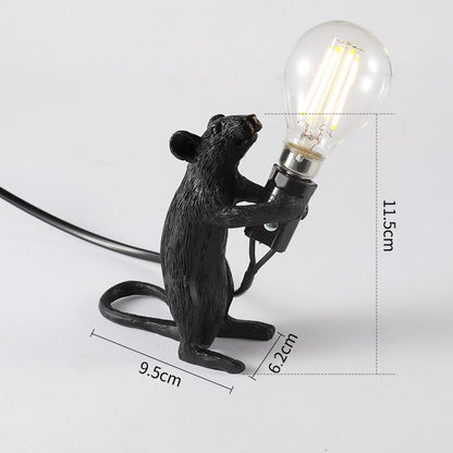 Resin Mouse Decorative Table Lamp