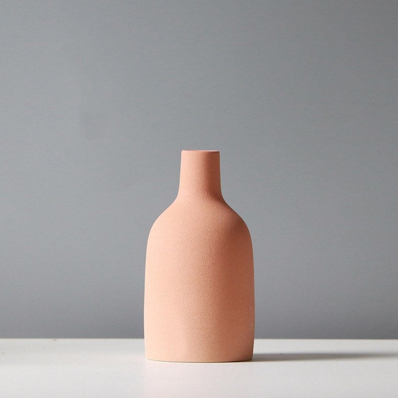 Morandi Minimal Matte Ceramic Vase