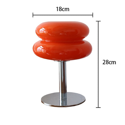 Macaron Trichromatic Glass Table Lamp