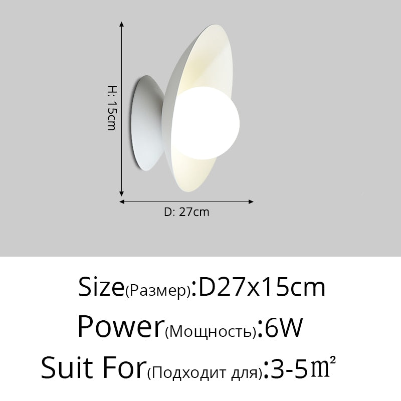 Yulux Simple Modern Flush Mount/Wall Mount