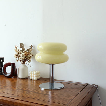 Macaron Trichromatic Glass Table Lamp