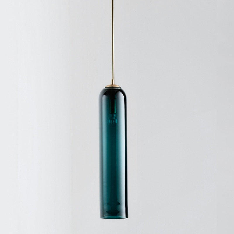 IWP Minimalist Slim Cylinder Pendant Light