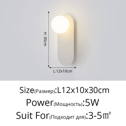 Ulux Modern Minimalist LED Wall Light