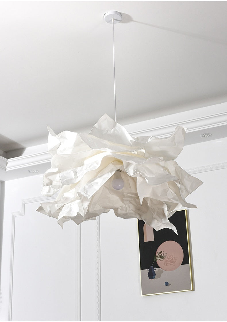 Handmade Recycled Paper DIY Cloud Pendant Light