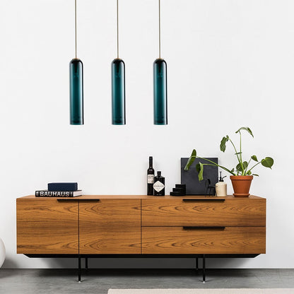 IWP Minimalist Slim Cylinder Pendant Light