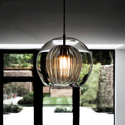 Sano Nordic Design Modern 2-layer Glass Pendant Light