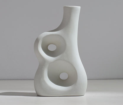 Abstract Art Nordic Ceramic Vase