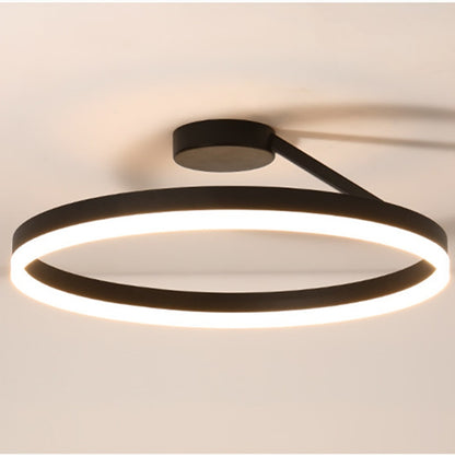 Sandy Modern LED Ring Dimmable Chandelier