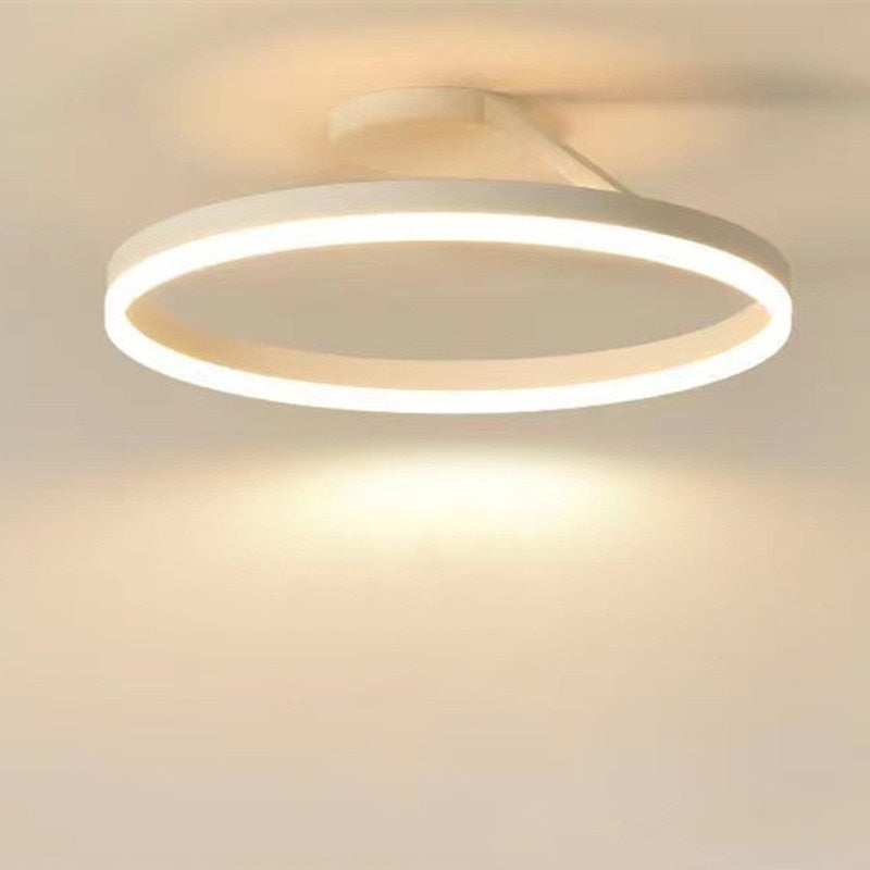 Sandy Modern LED Ring Dimmable Chandelier