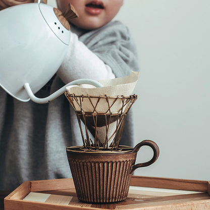 Handmade Retro Ceramic Coffee Mug