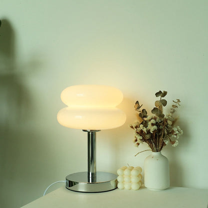 Macaron Trichromatic Glass Table Lamp