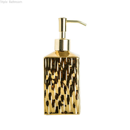 Ceramic Bathroom Accessories Soap Dispenser Set