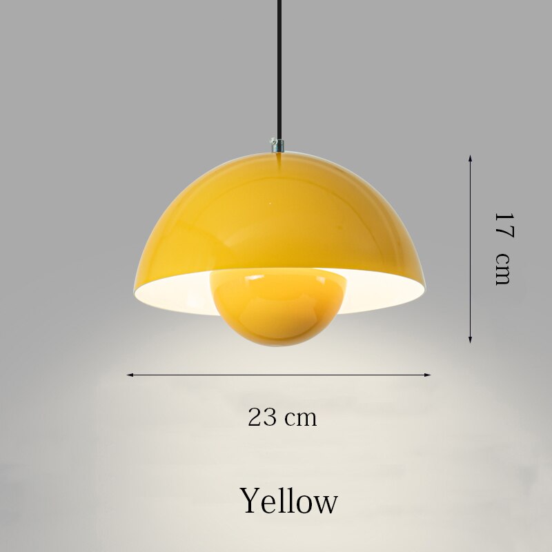 Nordic Minimalist Color Bud Pendant Light