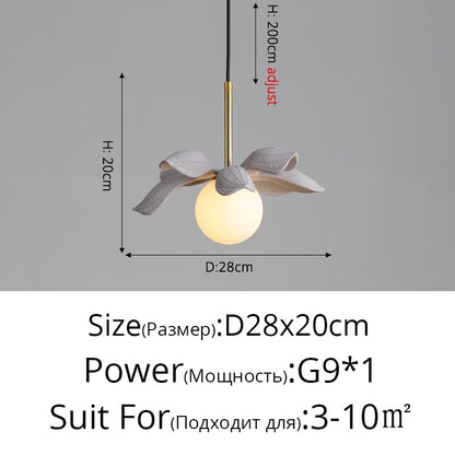 Ulux Nordic Flying Globe Pendant Light