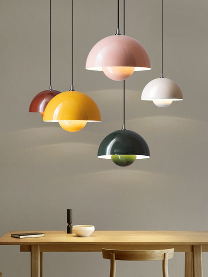 Nordic Minimalist Color Bud Pendant Light