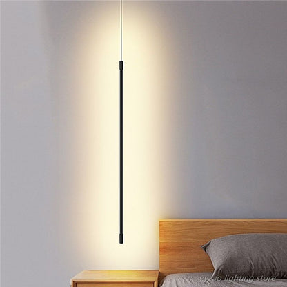 Minimalist LED Strip Pendant Light