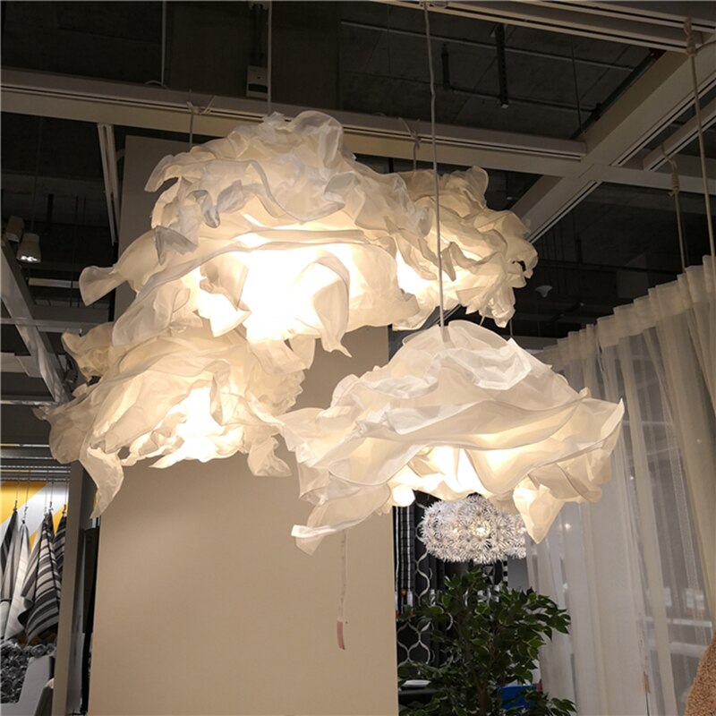 Handmade Recycled Paper DIY Cloud Pendant Light