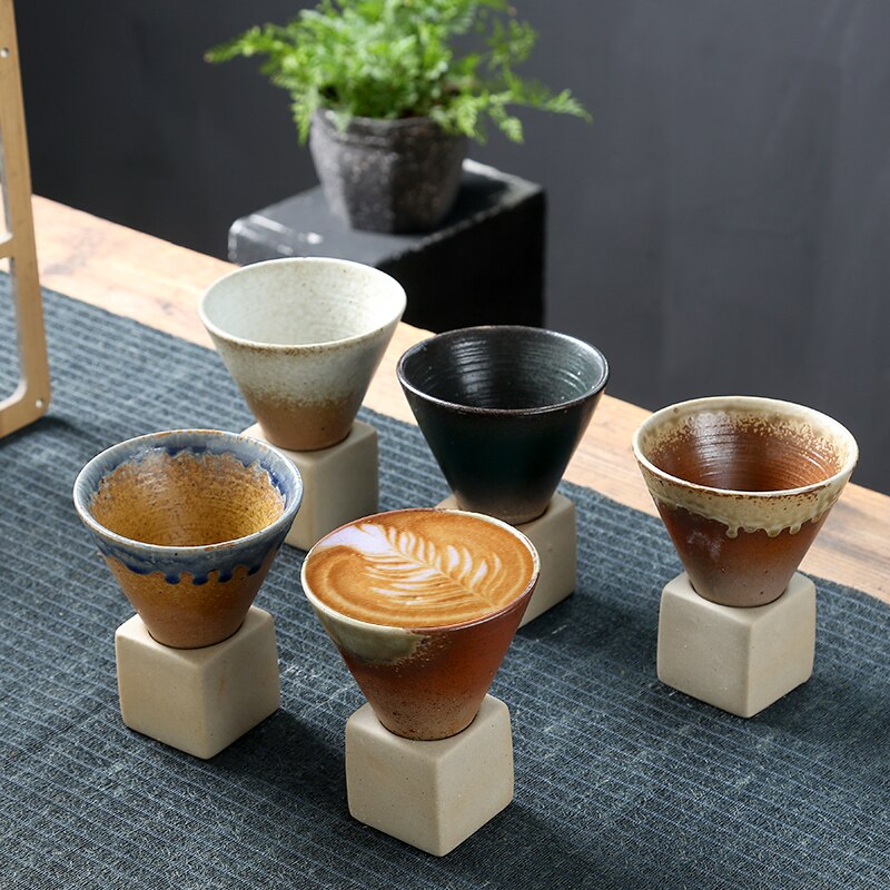 Japanese Creative Retro Ceramic Coffee Mug