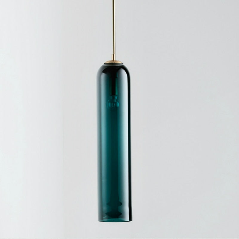 IWP Minimalist Slim Cylinder Pendant Light