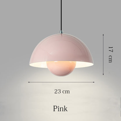 Nordic Minimalist Color Bud Pendant Light