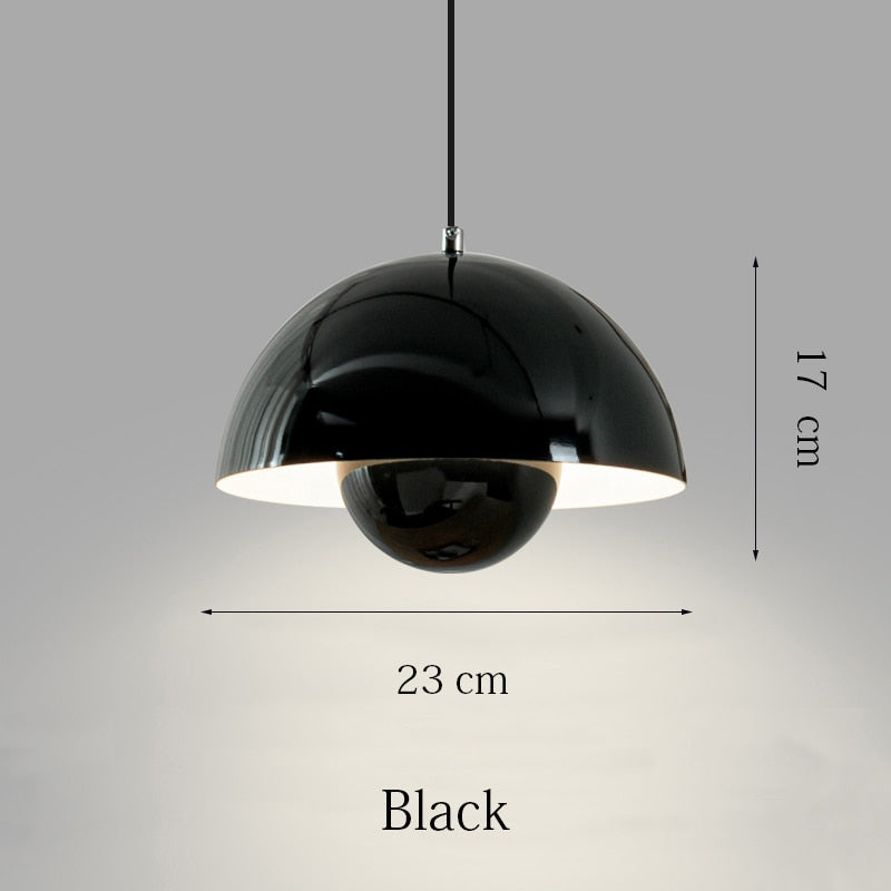 Nordic Minimalist Color Bud Pendant Light