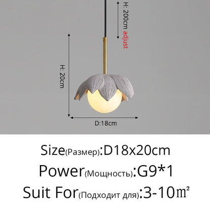 Ulux Nordic Flying Globe Pendant Light