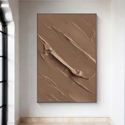 Stephanie's Abstract Minimalist Texture Wall Art (No Frame)