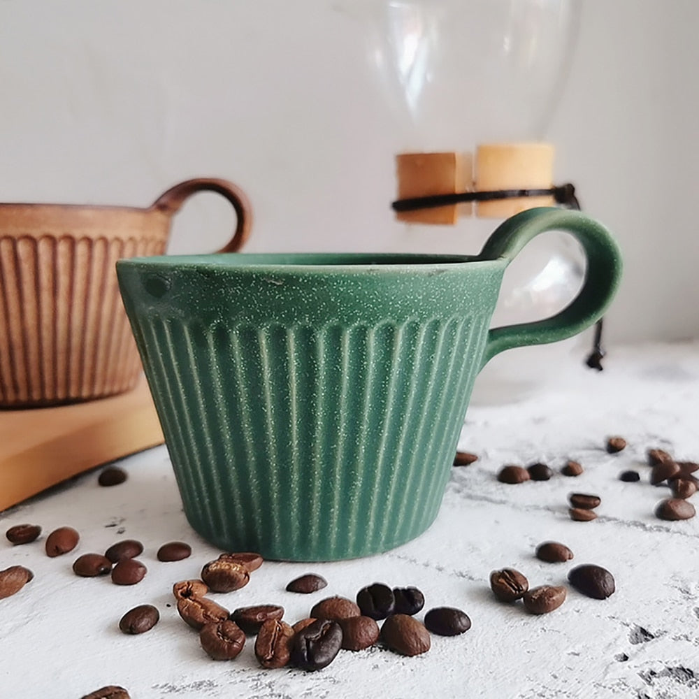 Handmade Retro Ceramic Coffee Mug