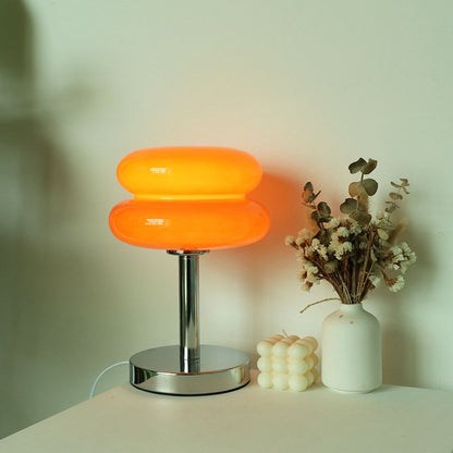 Macaron Trichromatic Glass Table Lamp