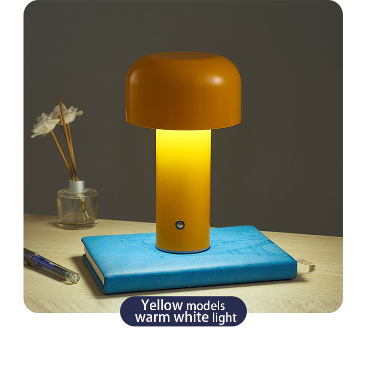 Rechargeable Mushroom Portable Table Lamp