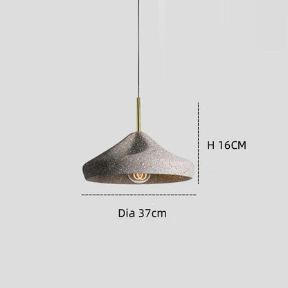 Nordic Industrial Grainy Cement Pendant Light