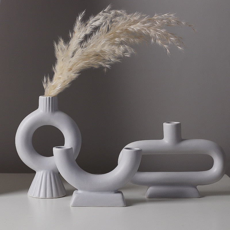 Nordic Design Concrete Candlestick Concrete