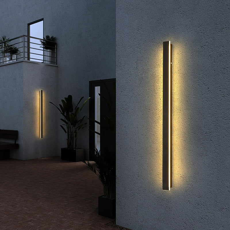 LED Outdoor Wall Light Modern Waterproof IP65 villa Porch Garden patio exterio Wall Lamp Rainproof in front of garage door Lamp