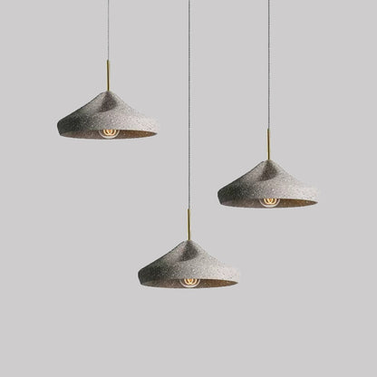 Nordic Industrial Grainy Cement Pendant Light