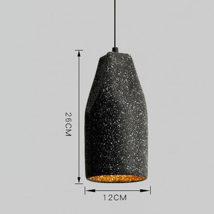 Nordic Industrial Grainy Cement Pendant Light