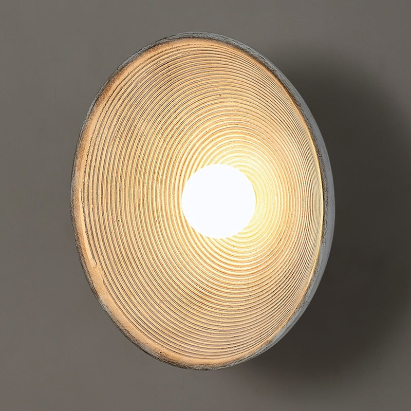 Retro Japanese Wabi Sabi Wall Lamp