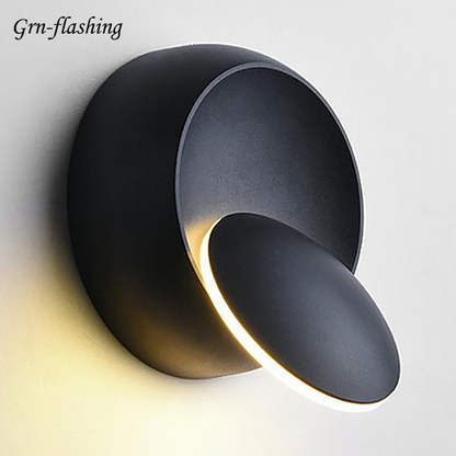 Creative Moon 6W Led  360 Degree Rotatable Wall Light