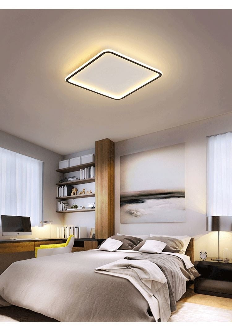 Yico Square Simple Super Flush Led Ceiling Light