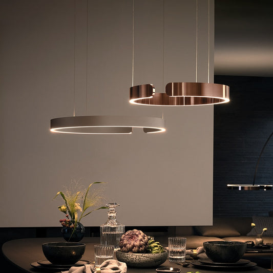 Sandy Nordic Ring Dimmable LED Chandelier
