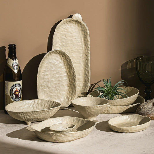 Japanese Textured Ceramic Tableware