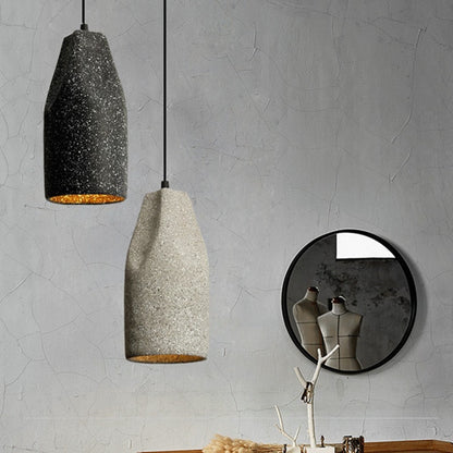 Nordic Industrial Grainy Cement Pendant Light