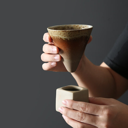 Japanese Creative Retro Ceramic Coffee Mug